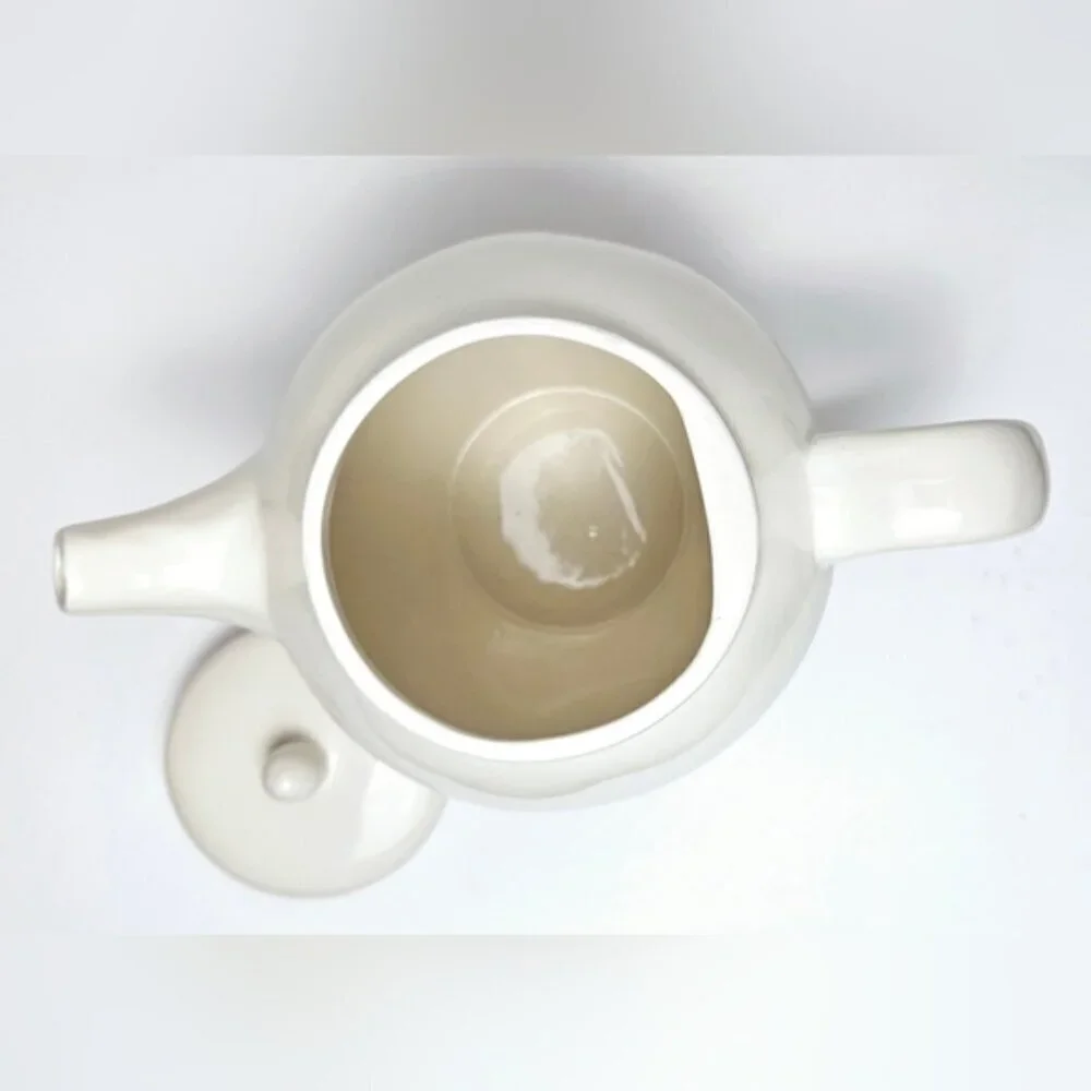 Rae Dunn By Magenta Light Blue Stripe Teapot